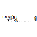 N-[2-[2,5-Bis[(3-aminopropyl)amino]pentanamido]ethyl]-N,N-dimethyl-2,3-bis[(Z)-octadec-9-en-1-yloxy]propan-1-aminium Chloride Tetrahydrochloride