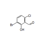 3-Bromo-6-chloro-2-hydroxybenzaldehyde