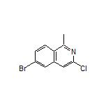 6-Bromo-3-chloro-1-methylisoquinoline