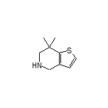 7,7-Dimethyl-4,5,6,7-tetrahydrothieno[3,2-c]pyridine