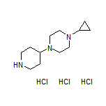 1-Cyclopropyl-4-(4-piperidyl)piperazine Trihydrochloride