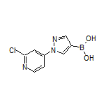 1-(2-Chloro-4-pyridyl)-1H-pyrazole-4-boronic Acid