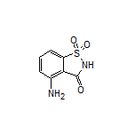 4-Aminobenzo[d]isothiazol-3(2H)-one 1,1-Dioxide