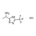 1-[5-(Trifluoromethyl)-4H-1,2,4-triazol-3-yl]ethanamine Hydrochloride