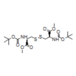 Dimethyl (2R,2’R)-3,3’-Disulfanediylbis[2-(Boc-amino)propanoate]