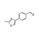 4-(2-Methyl-4-thiazolyl)benzaldehyde