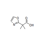 2-Methyl-2-(2-oxazolyl)propanoic Acid