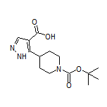 5-(1-Boc-4-piperidyl)-1H-pyrazole-4-carboxylic Acid