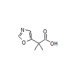 2-Methyl-2-(5-oxazolyl)propanoic Acid