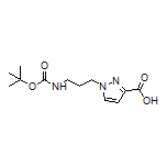 1-[3-(Boc-amino)propyl]-1H-pyrazole-3-carboxylic Acid