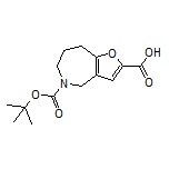 5-Boc-5,6,7,8-tetrahydro-4H-furo[3,2-c]azepine-2-carboxylic Acid