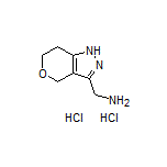 (1,4,6,7-Tetrahydropyrano[4,3-c]pyrazol-3-yl)methanamine Dihydrochloride