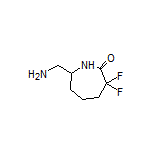 7-(Aminomethyl)-3,3-difluoroazepan-2-one