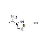 1-(1H-1,2,3-Triazol-5-yl)ethanamine Hydrochloride