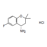 (S)-6-Fluoro-2,2-dimethylchroman-4-amine Hydrochloride