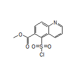 Methyl 5-(Chlorosulfonyl)quinoline-6-carboxylate