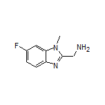 (6-Fluoro-1-methyl-2-benzimidazolyl)methanamine