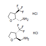 [(2R,3R)-rel-3-(Trifluoromethyl)-2-tetrahydrofuryl]methanamine Hydrochloride