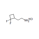 2-(2,2-Difluorocyclobutyl)ethanamine Hydrochloride