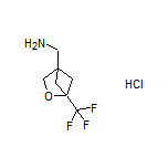 [1-(Trifluoromethyl)-2-oxabicyclo[2.1.1]hexan-4-yl]methanamine Hydrochloride