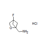 (4-Fluoro-2-oxabicyclo[2.1.1]hexan-1-yl)methanamine Hydrochloride