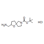 (7-Boc-1-oxa-7-azaspiro[4.4]nonan-2-yl)methanamine Hydrochloride