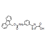 2-[3-[(Fmoc-amino)methyl]phenyl]thiazole-4-carboxylic Acid