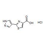 2-(4-Pyrazolyl)thiazole-4-carboxylic Acid Hydrochloride