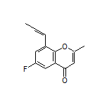 6-Fluoro-2-methyl-8-(1-propen-1-yl)-4H-chromen-4-one