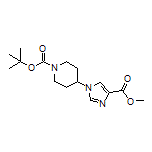 Methyl 1-(1-Boc-4-piperidyl)-1H-imidazole-4-carboxylate