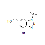 [4-Bromo-1-(tert-butyl)-1H-benzo[d][1,2,3]triazol-6-yl]methanol