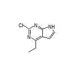 2-Chloro-4-ethyl-7H-pyrrolo[2,3-d]pyrimidine