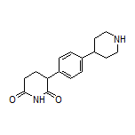 3-[4-(4-Piperidyl)phenyl]piperidine-2,6-dione