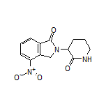 4-Nitro-2-(2-oxo-3-piperidyl)-1-isoindolinone