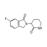 6-Fluoro-2-(2-oxo-3-piperidyl)-1-isoindolinone