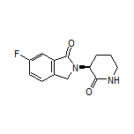 (S)-6-Fluoro-2-(2-oxo-3-piperidyl)-1-isoindolinone