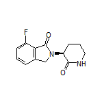 (S)-7-Fluoro-2-(2-oxo-3-piperidyl)-1-isoindolinone