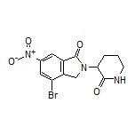 4-Bromo-6-nitro-2-(2-oxo-3-piperidyl)-1-isoindolinone