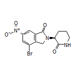 (S)-4-Bromo-6-nitro-2-(2-oxo-3-piperidyl)-1-isoindolinone