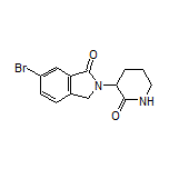 6-Bromo-2-(2-oxo-3-piperidyl)-1-isoindolinone