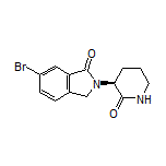 (S)-6-Bromo-2-(2-oxo-3-piperidyl)-1-isoindolinone