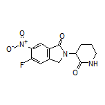 5-Fluoro-6-nitro-2-(2-oxo-3-piperidyl)-1-isoindolinone