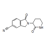 1-Oxo-2-(2-oxo-3-piperidyl)isoindoline-5-carbonitrile