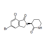 (S)-5-Bromo-7-chloro-2-(2-oxo-3-piperidyl)-1-isoindolinone