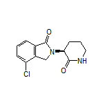 (S)-4-Chloro-2-(2-oxo-3-piperidyl)-1-isoindolinone