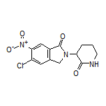 5-Chloro-6-nitro-2-(2-oxo-3-piperidyl)-1-isoindolinone