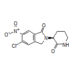 (S)-5-Chloro-6-nitro-2-(2-oxo-3-piperidyl)-1-isoindolinone