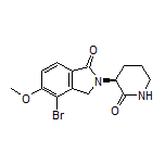 (S)-4-Bromo-5-methoxy-2-(2-oxo-3-piperidyl)-1-isoindolinone