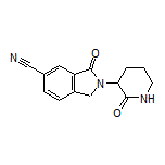 3-Oxo-2-(2-oxo-3-piperidyl)isoindoline-5-carbonitrile