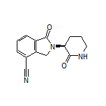 (S)-1-Oxo-2-(2-oxo-3-piperidyl)isoindoline-4-carbonitrile